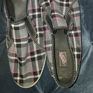 Ladies plaid Vans